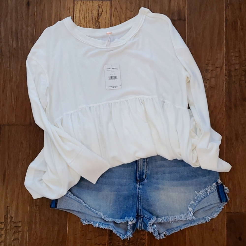 Free People Babydoll Top